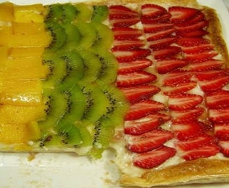Receita de Torta de Frutas