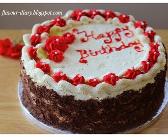 Chocolate Cake with fresh cream frosting