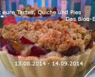 [Blog-Event] Zeigt her eure Tartes, Quiches und Pies