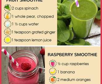 Weight Loss Smoothies And Their Recipes