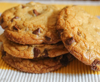 Chocolate Chip Cookies. La típica galleta americana