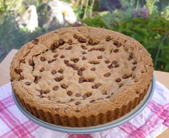 Giant Chocolate Chip Cookie.