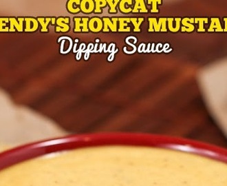Copycat Wendy's Honey Mustard Dipping Sauce
