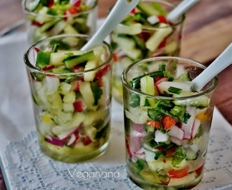 Salada de Legumes no Copo
