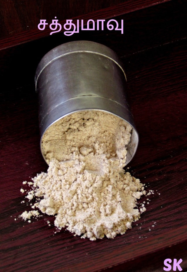 சத்து மாவு / How to make Ragi Malt powder at home / Sprouted grains porridge for kids