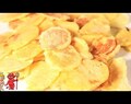 Papas chips en microondas sin aceite