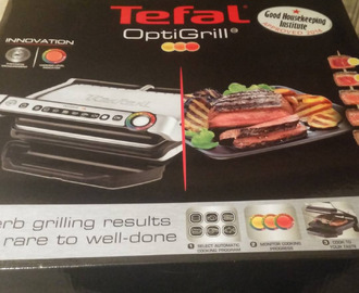 Review:- Tefal Optigrill & Bacon Wrapped Jalapeno Popper Stuffed Chicken Recipe