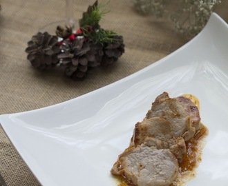 Solomillo de cerdo con salsa dulce de madroño.Las recetas más especiales para ésta Navidad tienen premio!