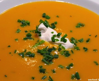 Kürbissuppe mit Ingwer und Orange