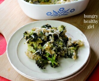 Creamy Broccoli Quinoa Casserole