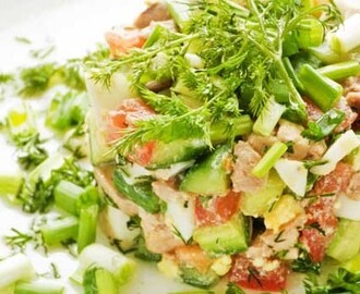 Salada de bacalhau à gomes de sá