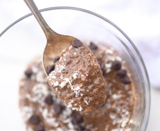 Chocolate Chip & Coconut Chia Pudding