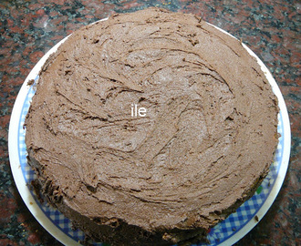 Cobertura o relleno de chocolate para tortas o pasteles