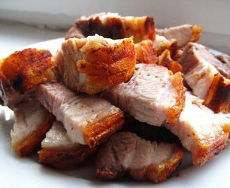 Crispy Chinese Roast Pork Belly (Siew Yoke/Siobak)