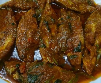Preparation of Pomfret Fish curry (Chanduva chepa iguru)
