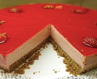 Torta Mousse de Morango