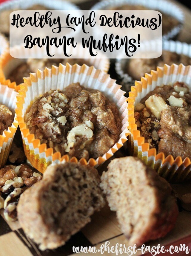 Healthy (and Delicious) Banana Muffins!
