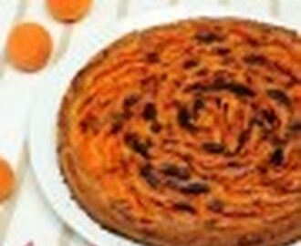 Tarte moelleuse aux abricots sans gluten