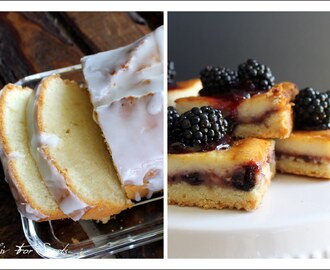Geburtstagskaffee Part I - Zitronenkuchen und Berry Lemon Cheesecake Squares