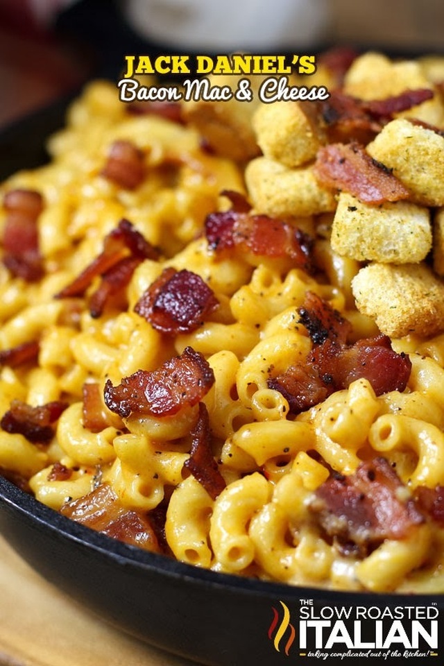 Jack Daniel's Bacon Mac and Cheese (With Video)