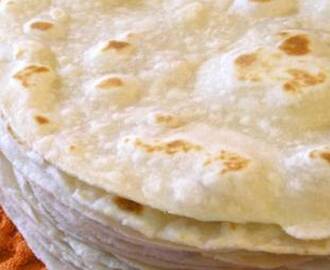 Tortillas de harina caseras al estilo Sonora