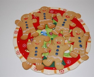 Ricette di Natale: Biscotti Omini di pan di zenzero. La gioia dei bambini!