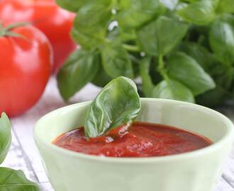 Sauce tomate au Basilic
