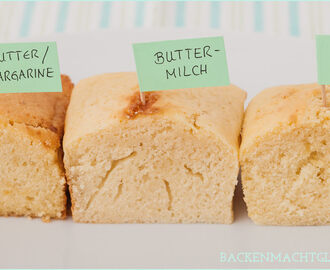 Backen ohne Butter: Kuchen mit Sahne und Buttermilch