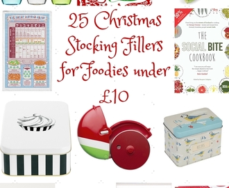 2015 Christmas Stocking Fillers for Foodies - 25 ideas under £10