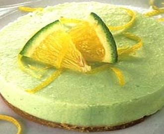 Receita de Torta Mousse de Limão Diet