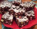 Christmas Rocky Road with Turkish Delight and Pistachios