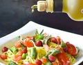 Spaghetti frais aux légumes et huile d’olive Alziari