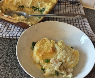 Classic Fish Pie with Mash and Cheese