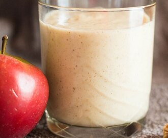 Smoothie Challenge Day #4: Apple crumble smoothie