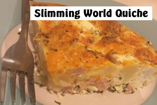 Slimming World Quiche – Tasty, cheap and syn free….