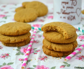 Galletas de mantequilla de cacahuete (Peanut butter cookies)