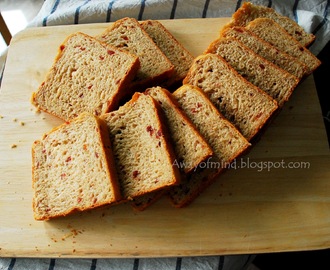 Cranberry Rye Bread (Overnight Sponge Dough Method)