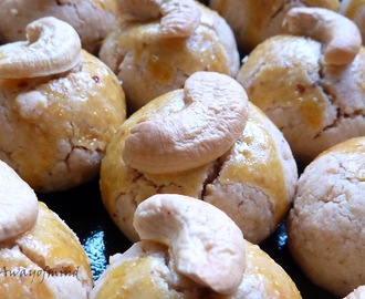 Cashew Nut Peanut Cookies
