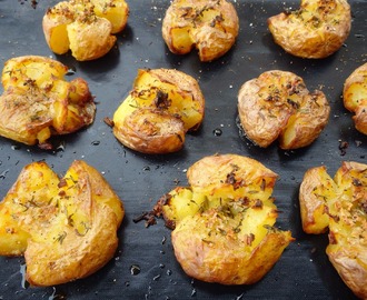 Patates al forn tendres i cruixents  -  Patatas al horno tiernas y  crujientes