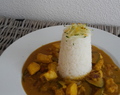 Kip curry schotel met courgette