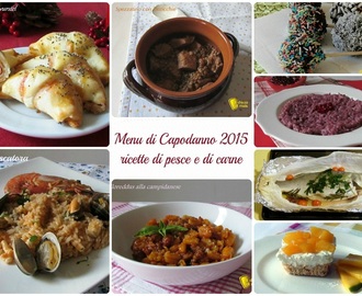 Menu di Capodanno 2015: ricette di pesce e di carne