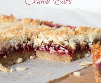 Gluten-Free Raspberry Crumb Bars