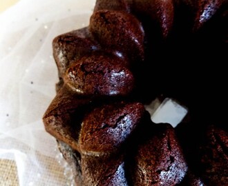 Chocolate & Liquorice Bundt Cake #BundtBakers