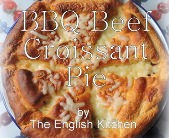 BBQ Beef Croissant Pie