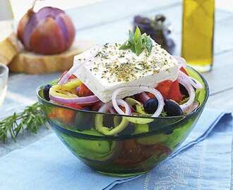 Klassisk grekisk sallad