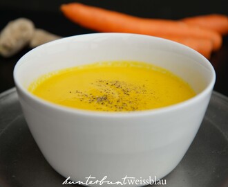 Rezept: Karotten-Ingwer-Suppe aus dem Thermomix