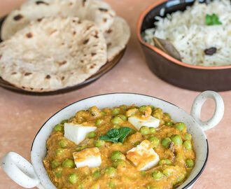 Spicy Matar Paneer Recipe | Paneer Green Peas Masala | Easy Mutter Paneer Recipe | Paneer Peas Gravy | Matar Paneer Video Recipe