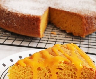 Eggless Mango Cake Recipe | Spongy, moist eggless cake recipe