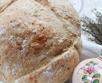 Pan básico con masa madre