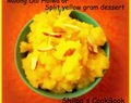 Dish #449 - Moong Dal Halwa or Split yellow gram dessert